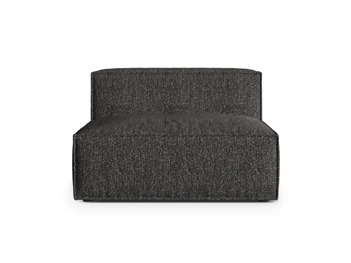 Nuria Modul Armless, 2 Seats, 120x110 cm — Anthracite