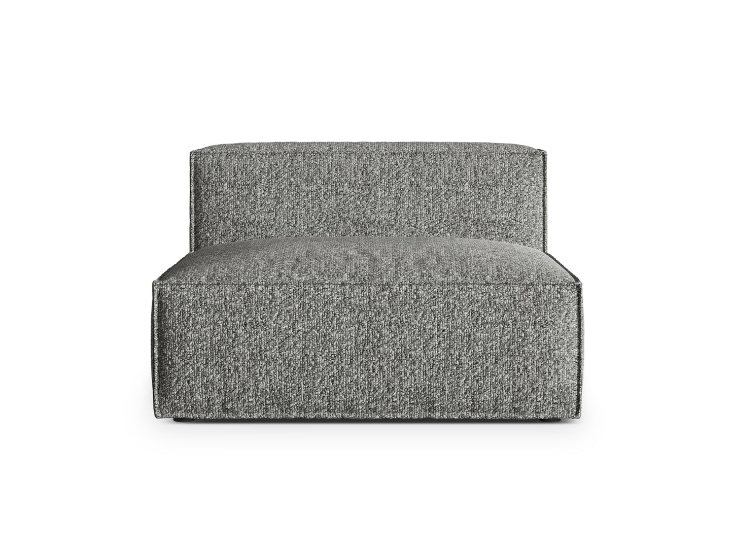 Nuria Modul Armless, 2 Seats, 120x110 cm — Graphite