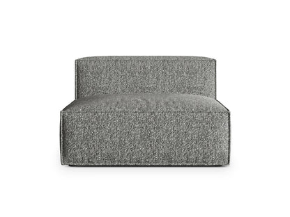 Nuria Modul Armless, 2 Seats, 120x110 cm — Graphite