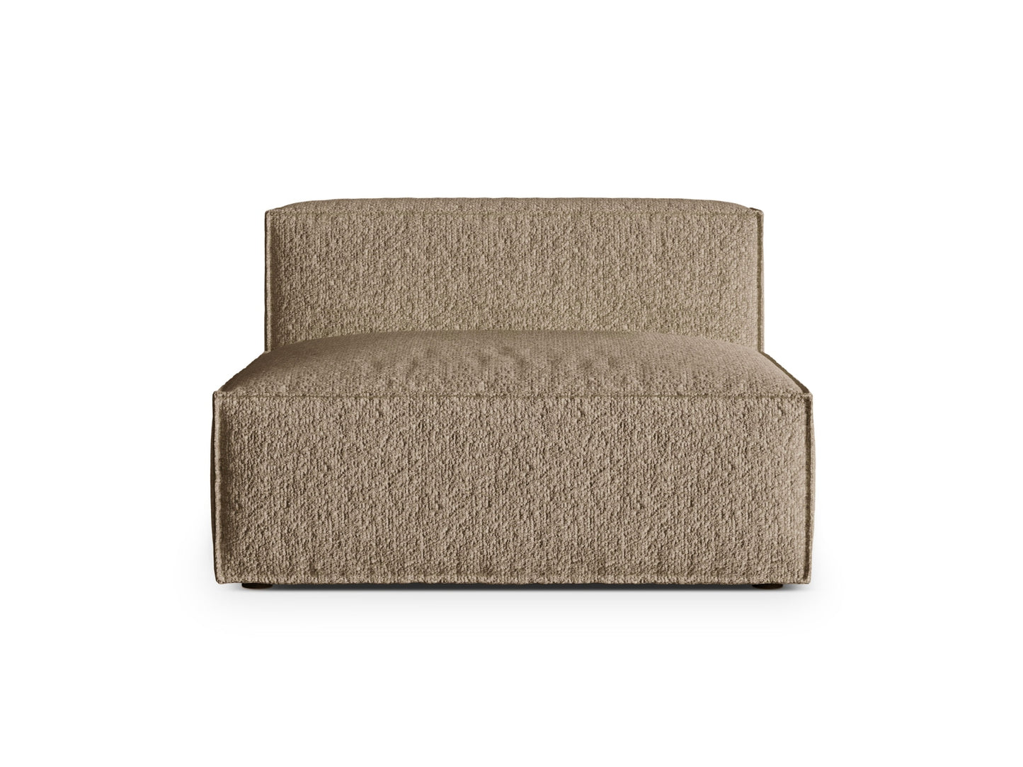 Nuria Modul Armless, 2 Seats, 120x110 cm — Cappuccino