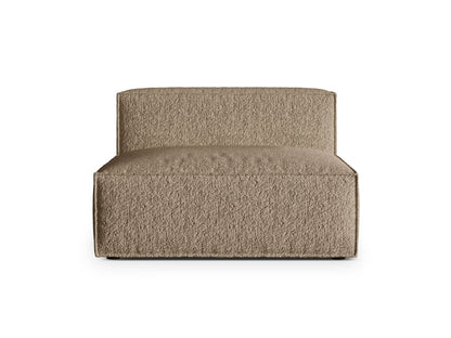 Nuria Modul Armless, 2 Seats, 120x110 cm — Cappuccino