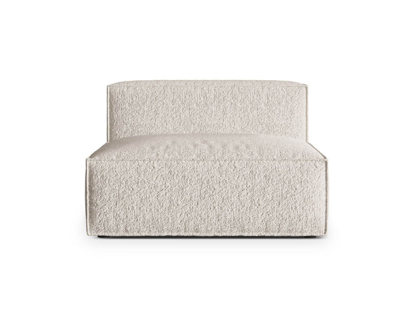 Nuria Modul Armless, 2 Seats, 120x110 cm — Beige