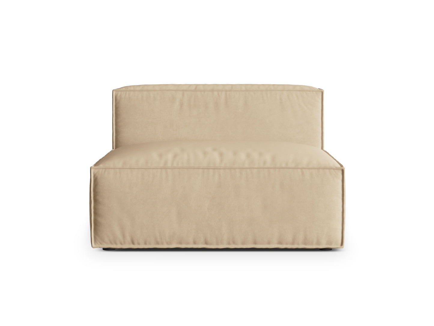 Nuria Modul Armless, 2 Seats, 120x110 cm — Nude