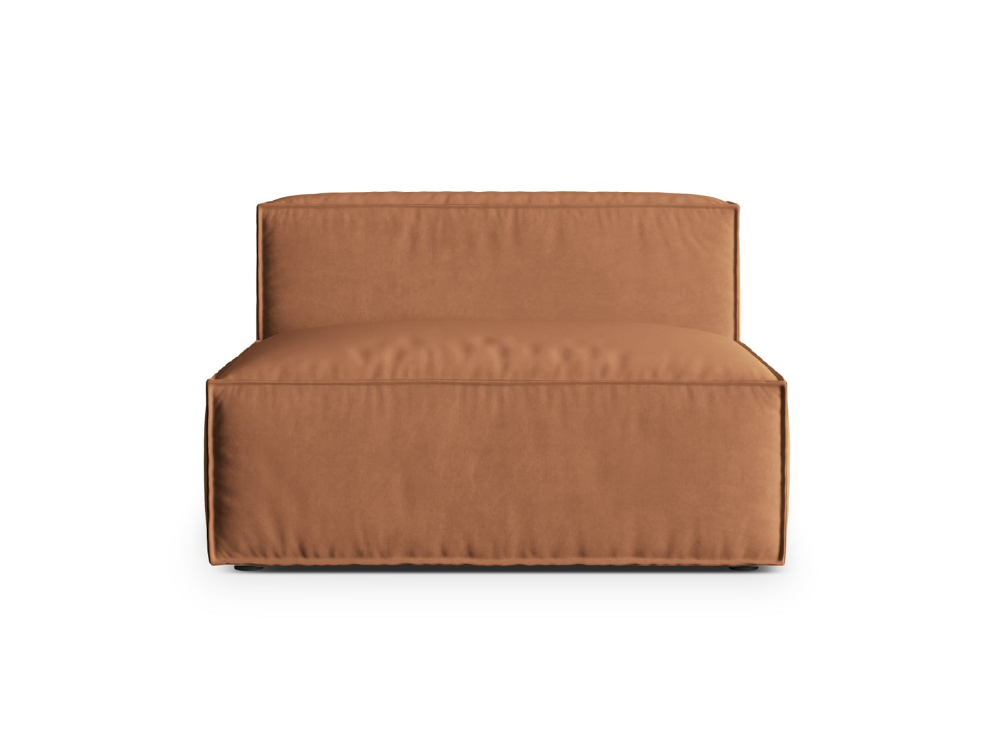 Nuria Modul Armless, 2 Seats, 120x110 cm — Honey