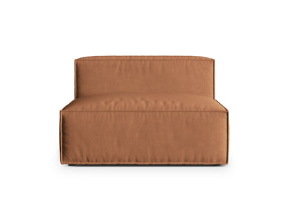 Nuria Modul Armless, 2 Seats, 120x110 cm — Honey