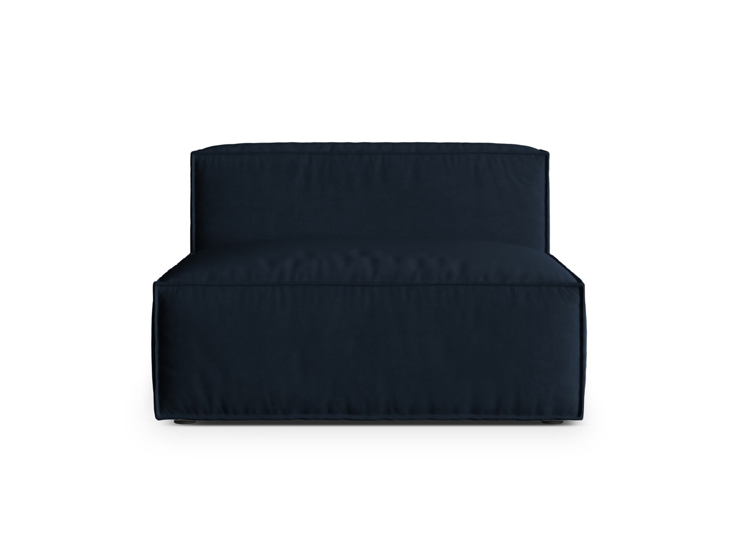 Nuria Modul Armless, 2 Seats, 120x110 cm — Dark Blue
