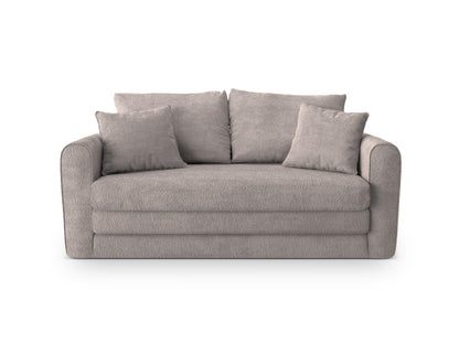 Lido Sofa With Bed Function, 2 Seats, 158x69 cm — Warm grey
