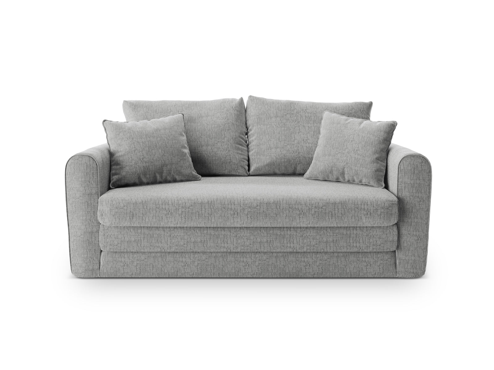 Lido Sofa With Bed Function, 2 Seats, 158x69 cm — Warm grey