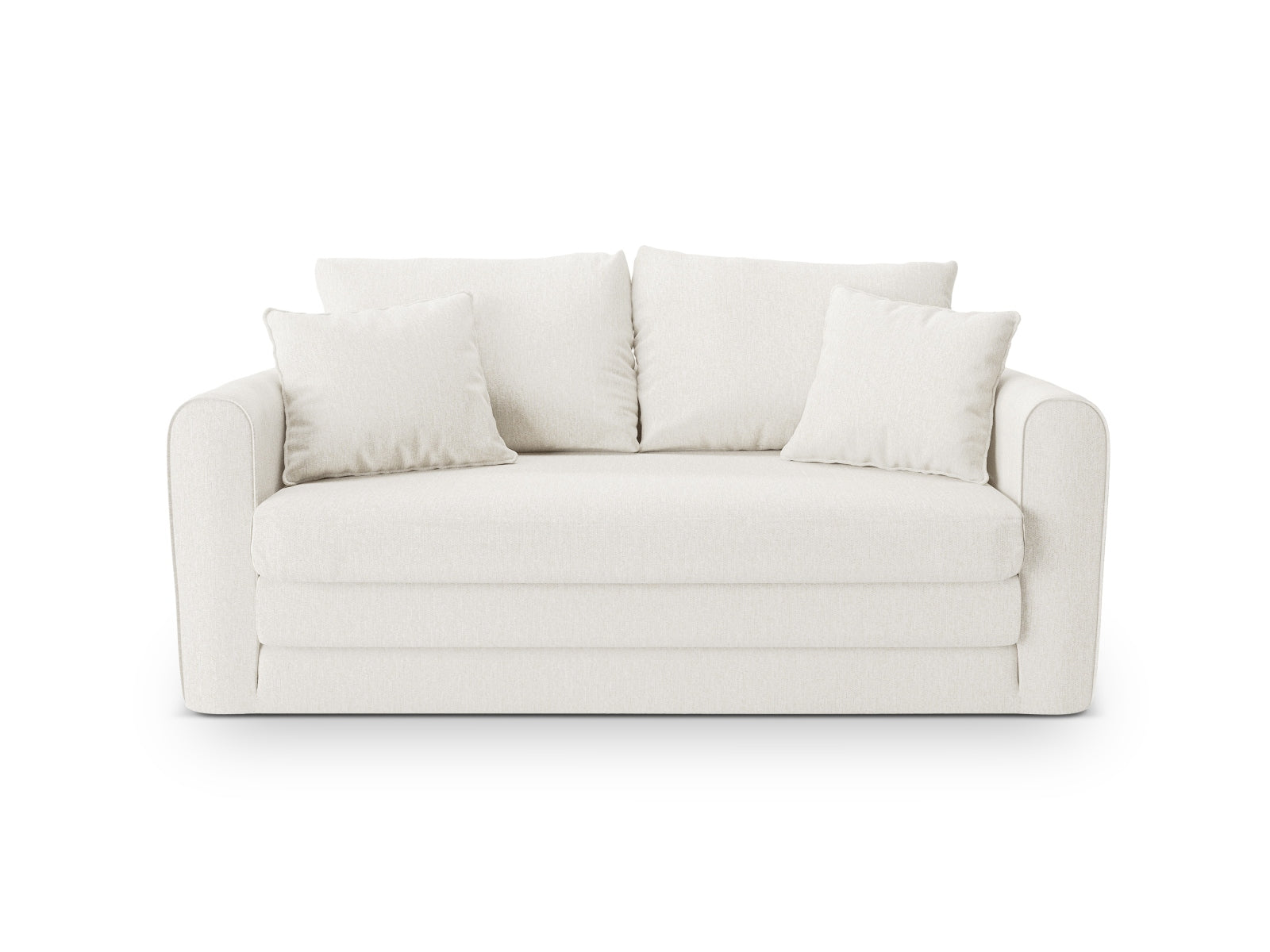 Lido Sofa With Bed Function, 2 Seats, 158x69 cm — Ivory