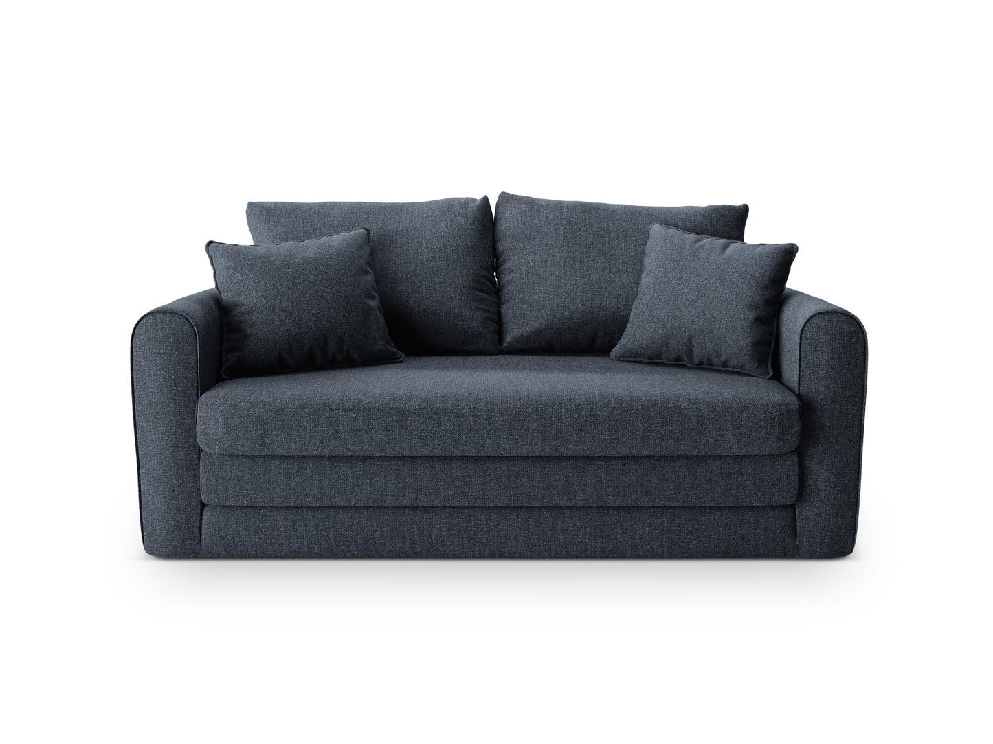 Lido Sofa With Bed Function, 2 Seats, 158x69 cm — Dark Blue