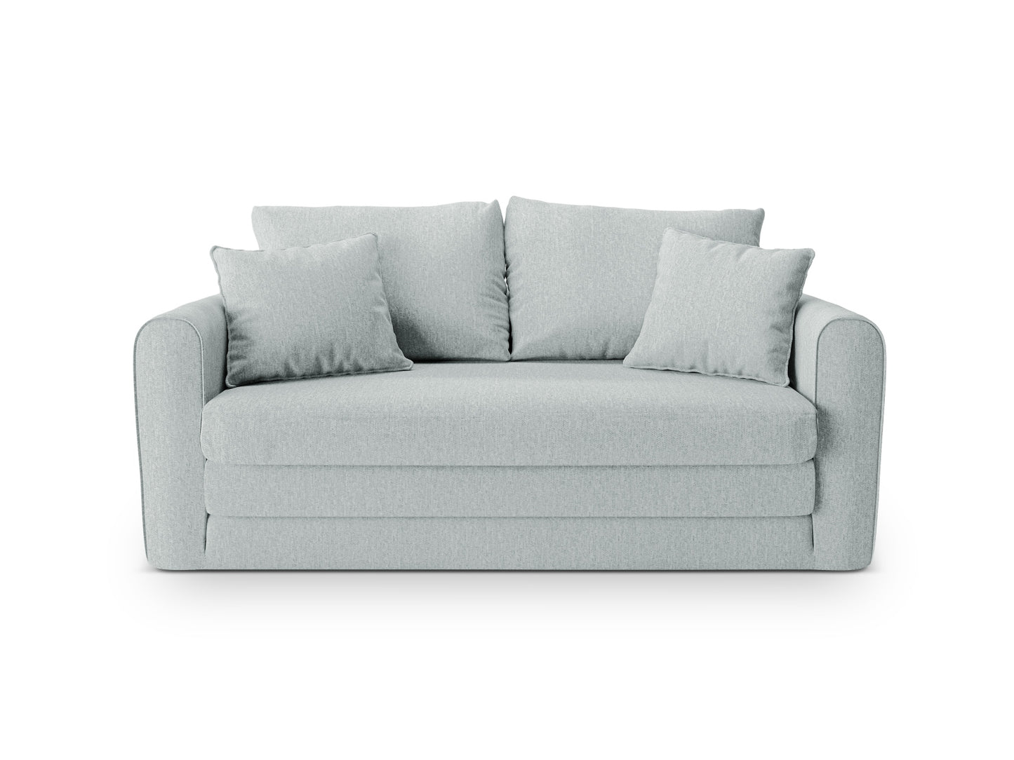 Lido Sofa With Bed Function, 2 Seats, 158x69 cm — Mint