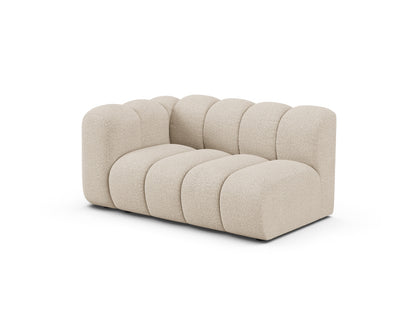 Sofamodul Bouclé Beige Lupine — Wohnbeispiel