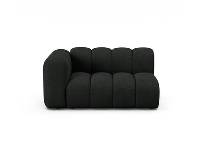 Sofamodul Bouclé Beige Lupine — Black