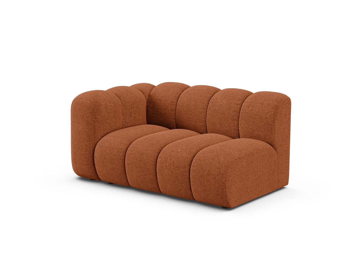 Sofamodul Chenille Brick Lupine — Wohnbeispiel