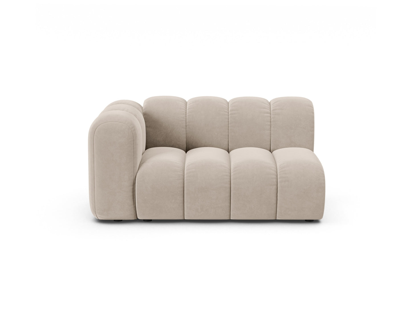 Sofamodul Samt Beige Lupine — Beige