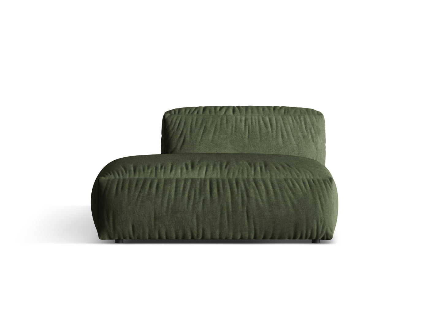 Martina Sofa, 2 Seats, 133x106 cm — Green / Left
