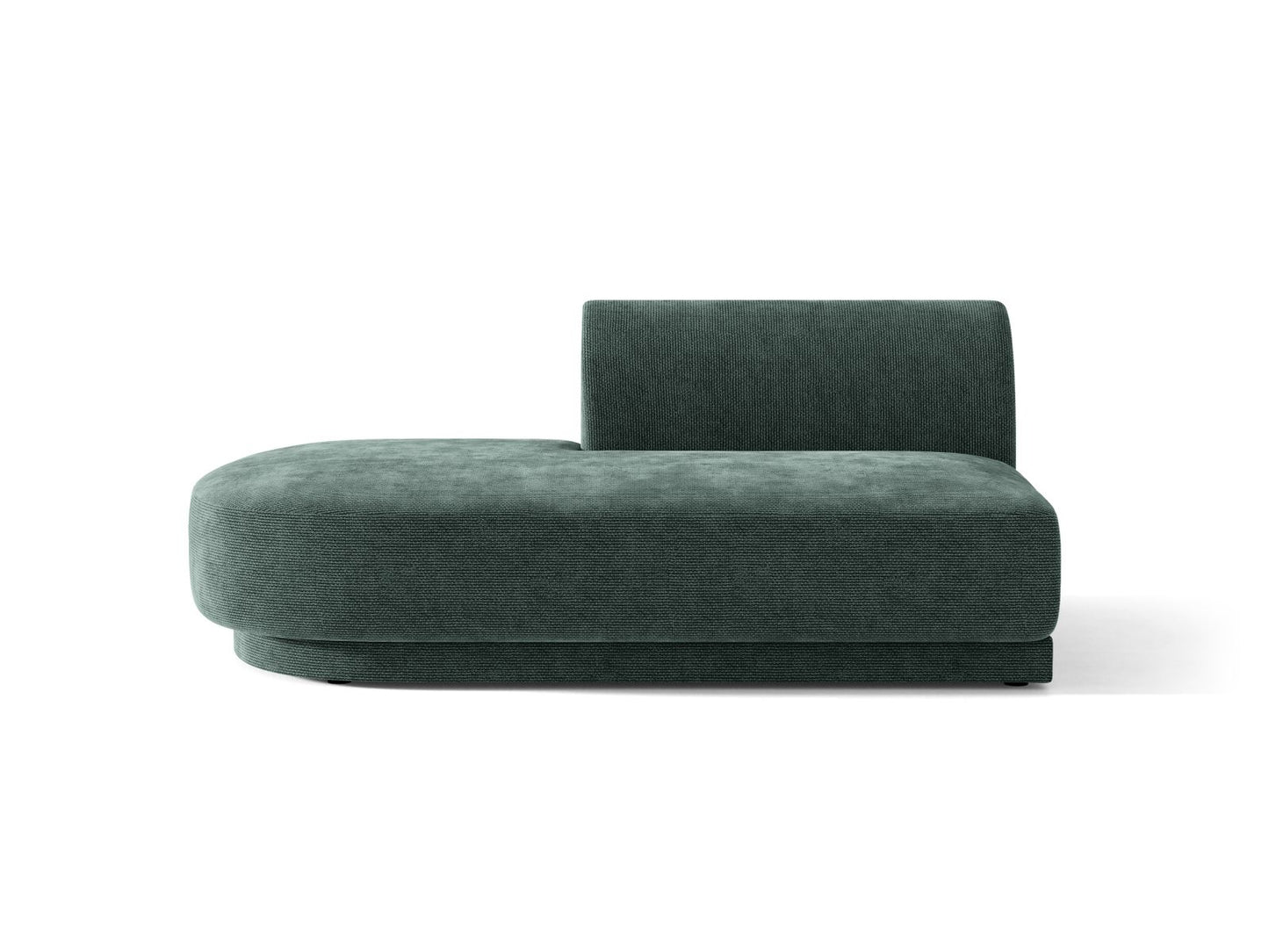 Miley Sitting Module Open Side, 2 Seats, 158x90 cm — Petrol / Left