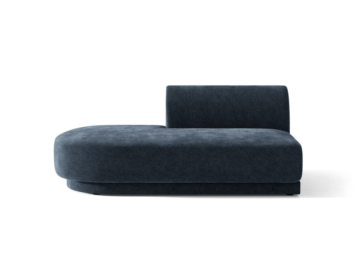 Miley Sitting Module Open Side, 2 Seats, 158x90 cm — Royal Blue / Left