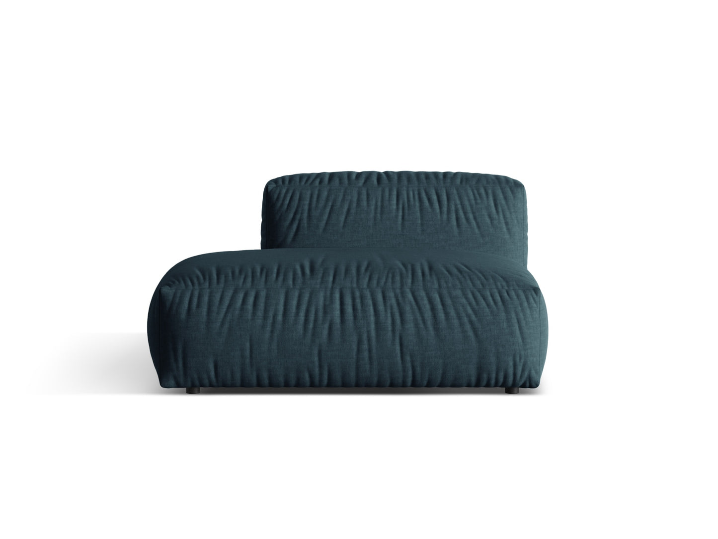 Martina Sofa, 2 Seats, 133x106 cm — Blue Jeans / Left