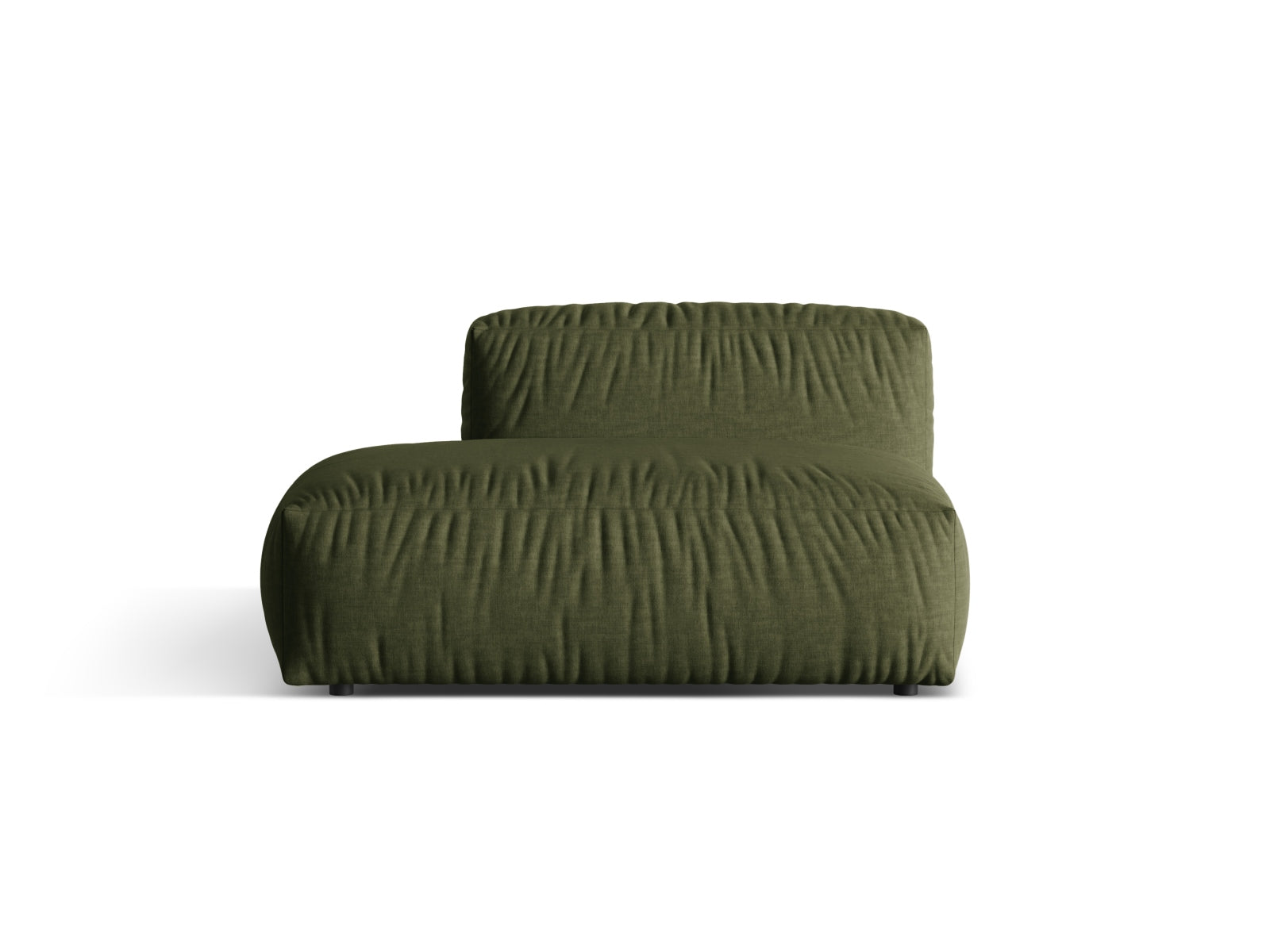 Martina Sofa, 2 Seats, 133x106 cm — Green / Left