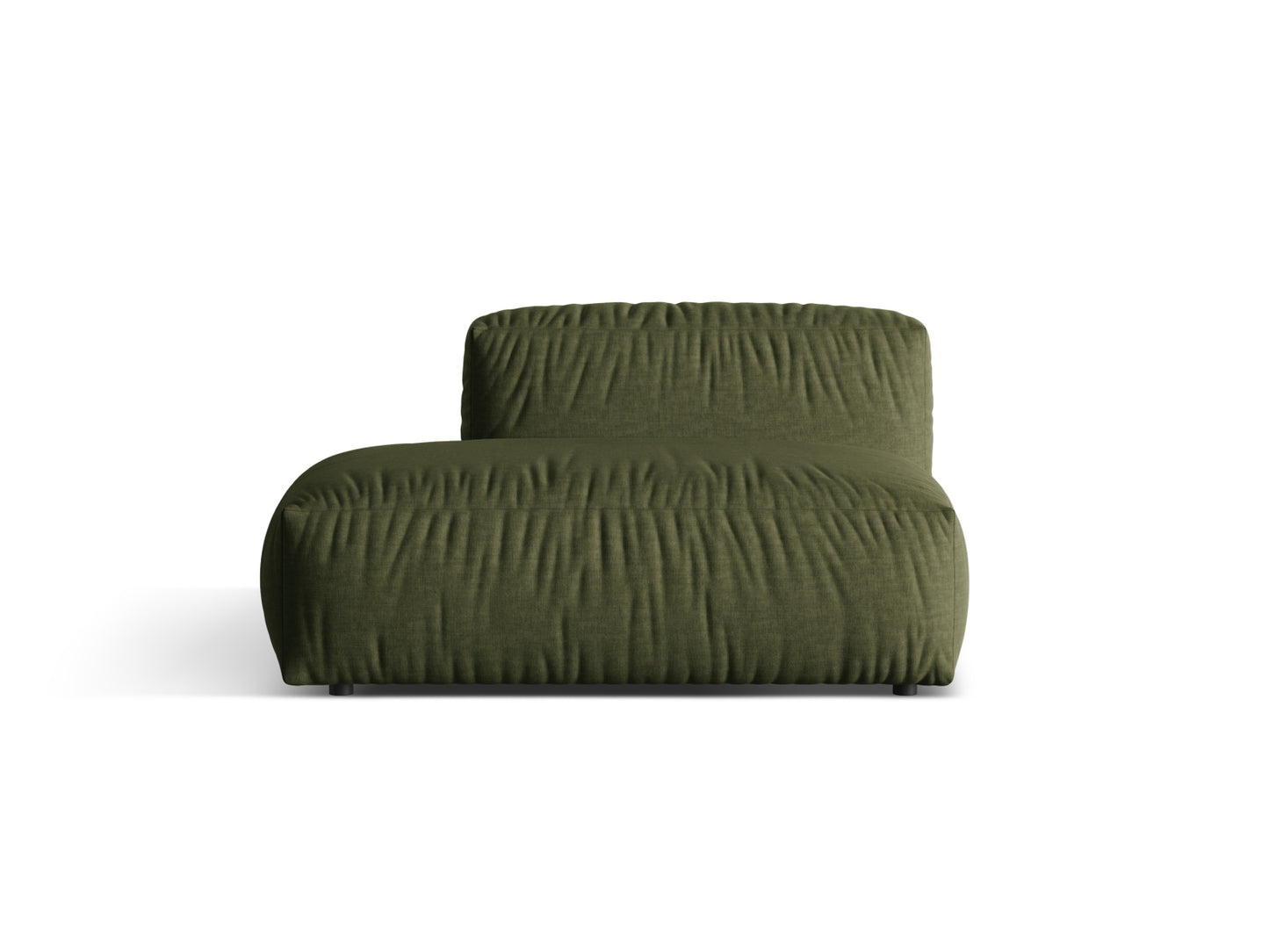 Martina Sofa, 2 Seats, 133x106 cm — Green / Left