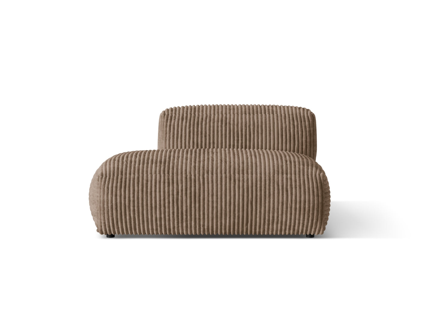 Martina Sofa, 2 Seats, 133x106 cm — Acorn / Left