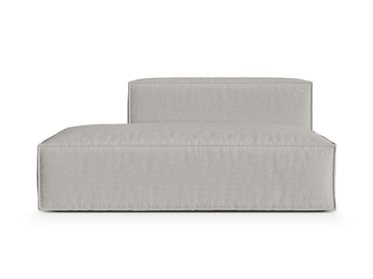 Nuria Modular Sofa, 3 Seats, 165x110 cm — Light Grey / Left
