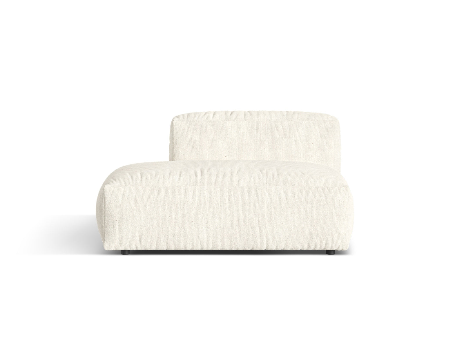 Martina Sofa, 2 Seats, 133x106 cm — Ivory / Left