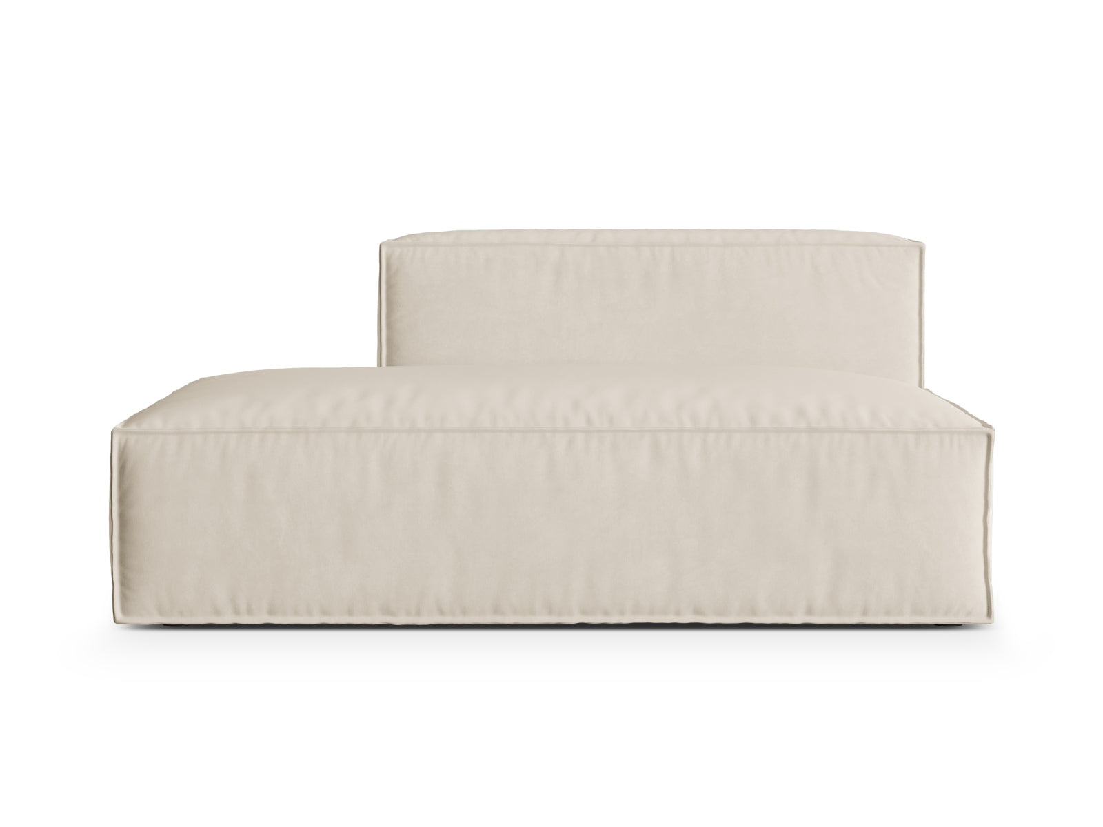 Nuria Modular Sofa, 3 Seats, 165x110 cm — Beige / Left