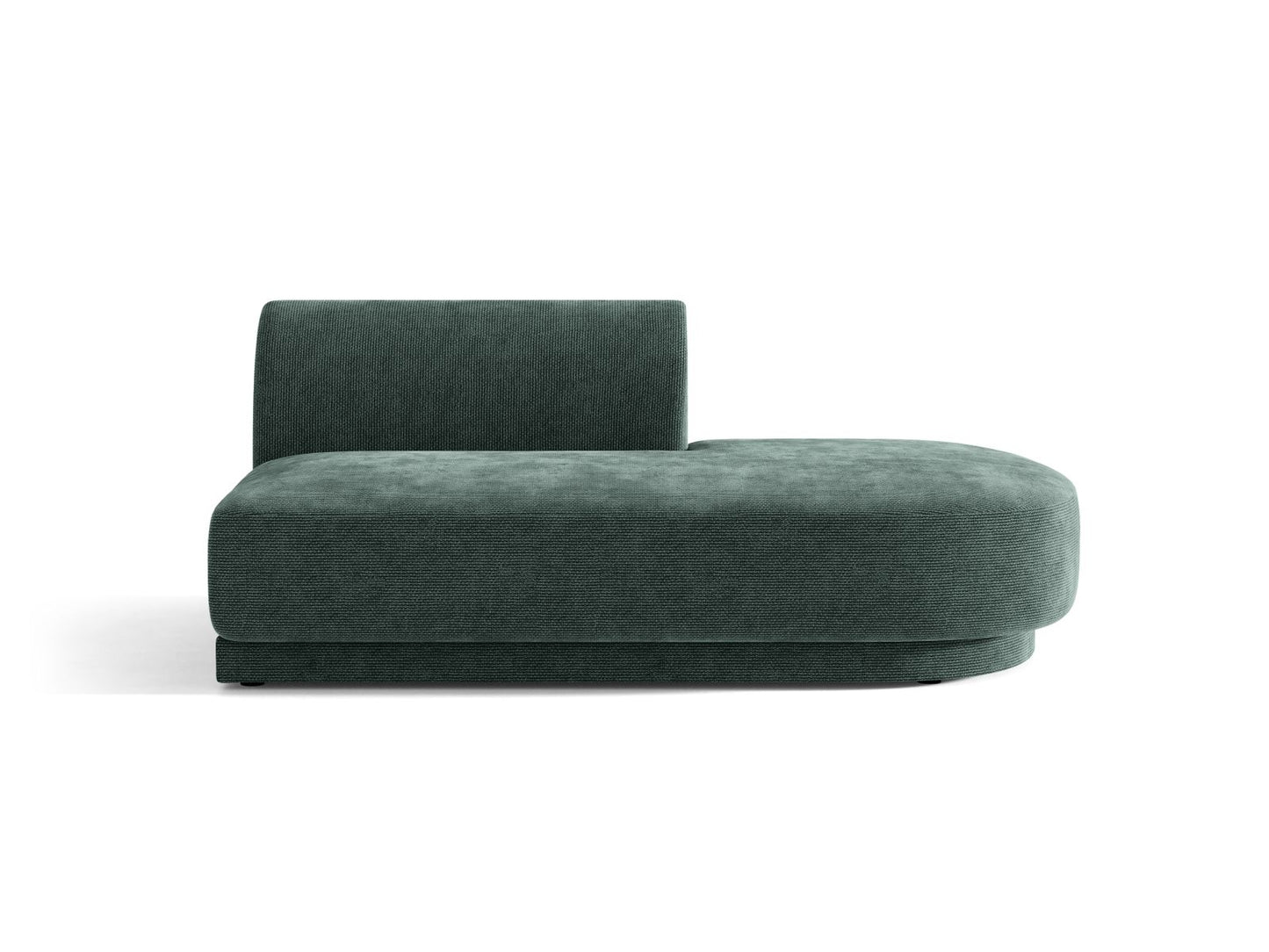 Miley Sitting Module Open Side, 2 Seats, 158x90 cm — Petrol / Right
