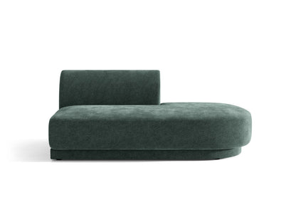Miley Sitting Module Open Side, 2 Seats, 158x90 cm — Petrol / Right