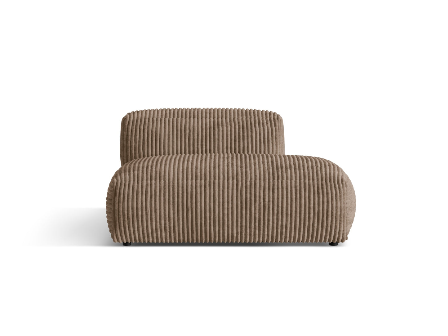 Martina Sofa, 2 Seats, 133x106 cm — Acorn / Right
