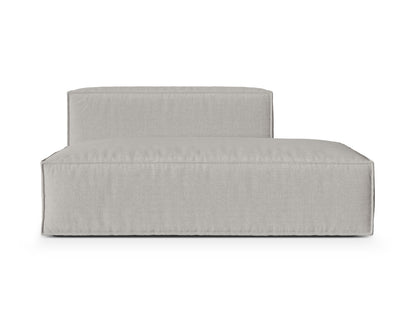 Nuria Modular Sofa, 3 Seats, 165x110 cm — Light Grey / Right