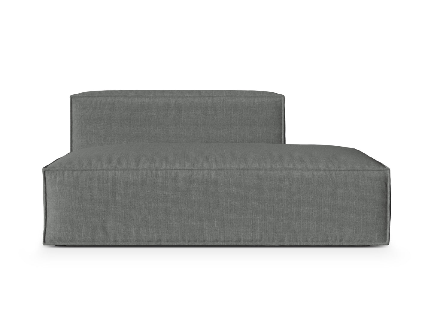 Nuria Modular Sofa, 3 Seats, 165x110 cm — Grey / Right