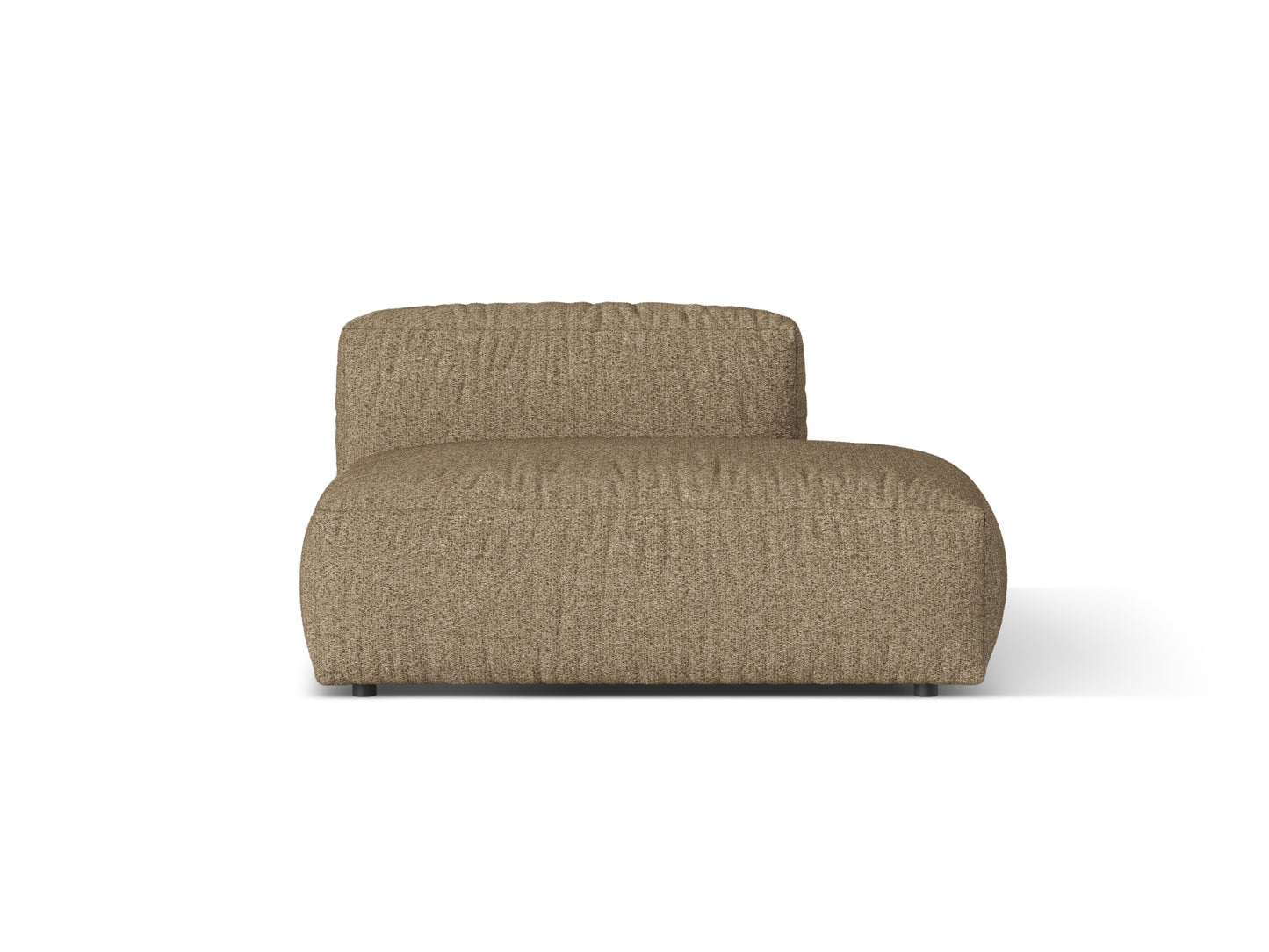 Martina Sofa, 2 Seats, 133x106 cm — Cappuccino / Right