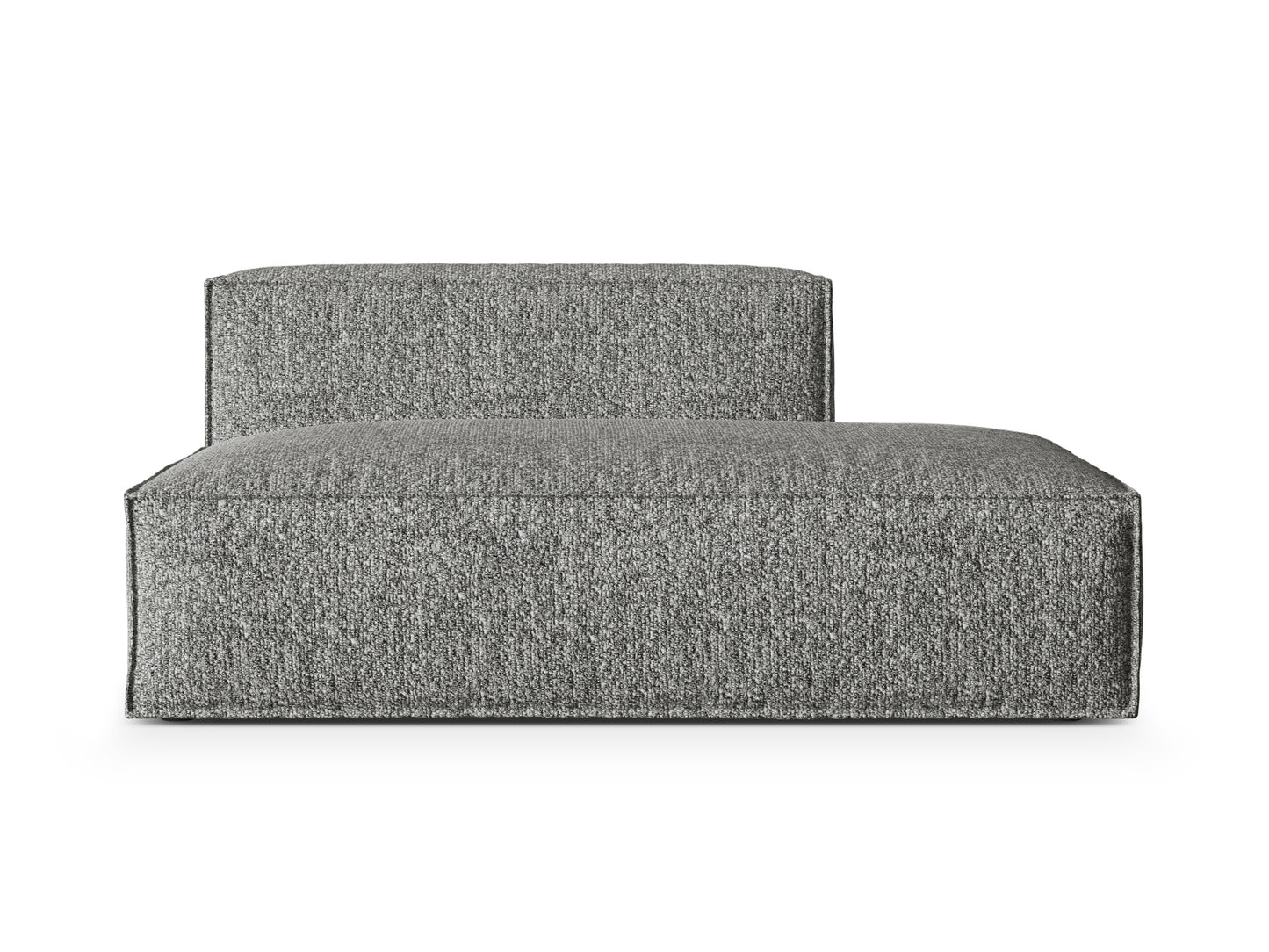 Nuria Modular Sofa, 3 Seats, 165x110 cm — Graphite / Right