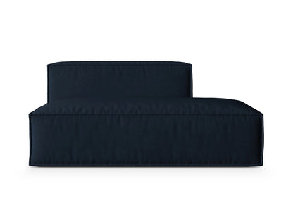 Nuria Modular Sofa, 3 Seats, 165x110 cm — Dark Blue / Right