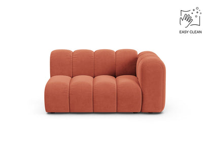 Lupine Modular Sofa, 2 Seats, 145x95 cm — Coral / Right