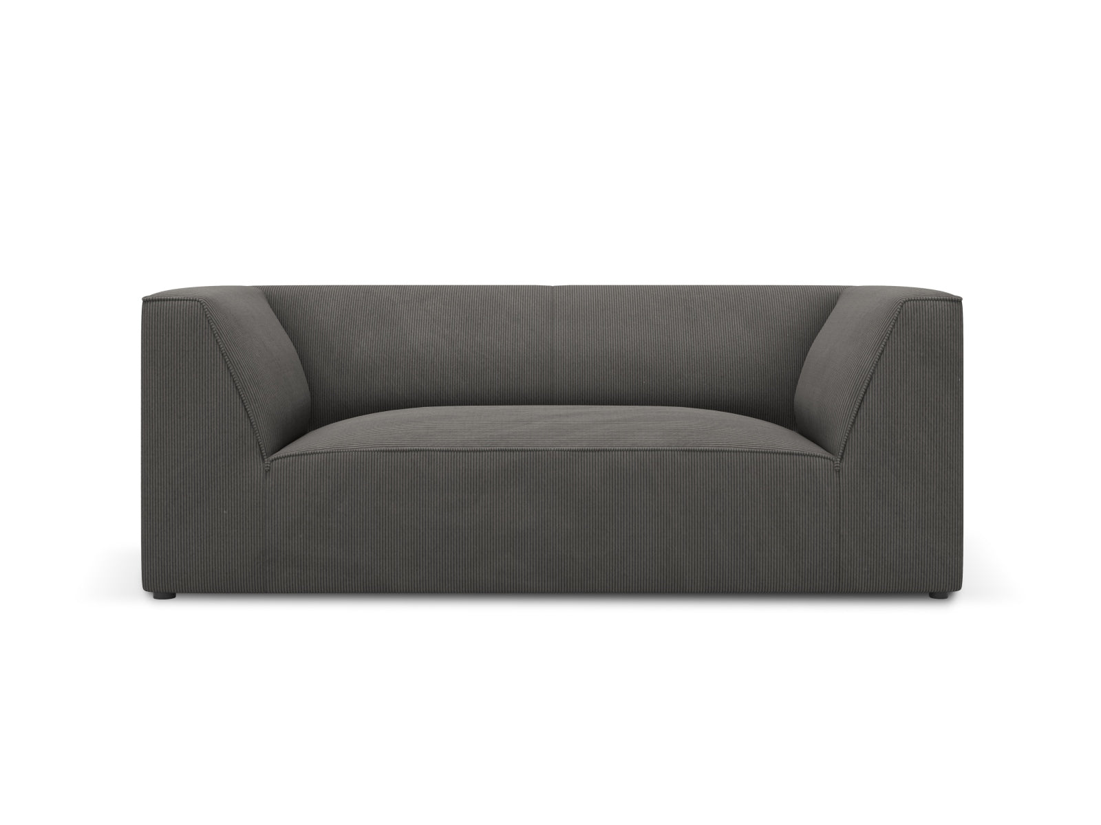 Ruby Sofa, 2 Seats, 174x93 cm — Dark Grey
