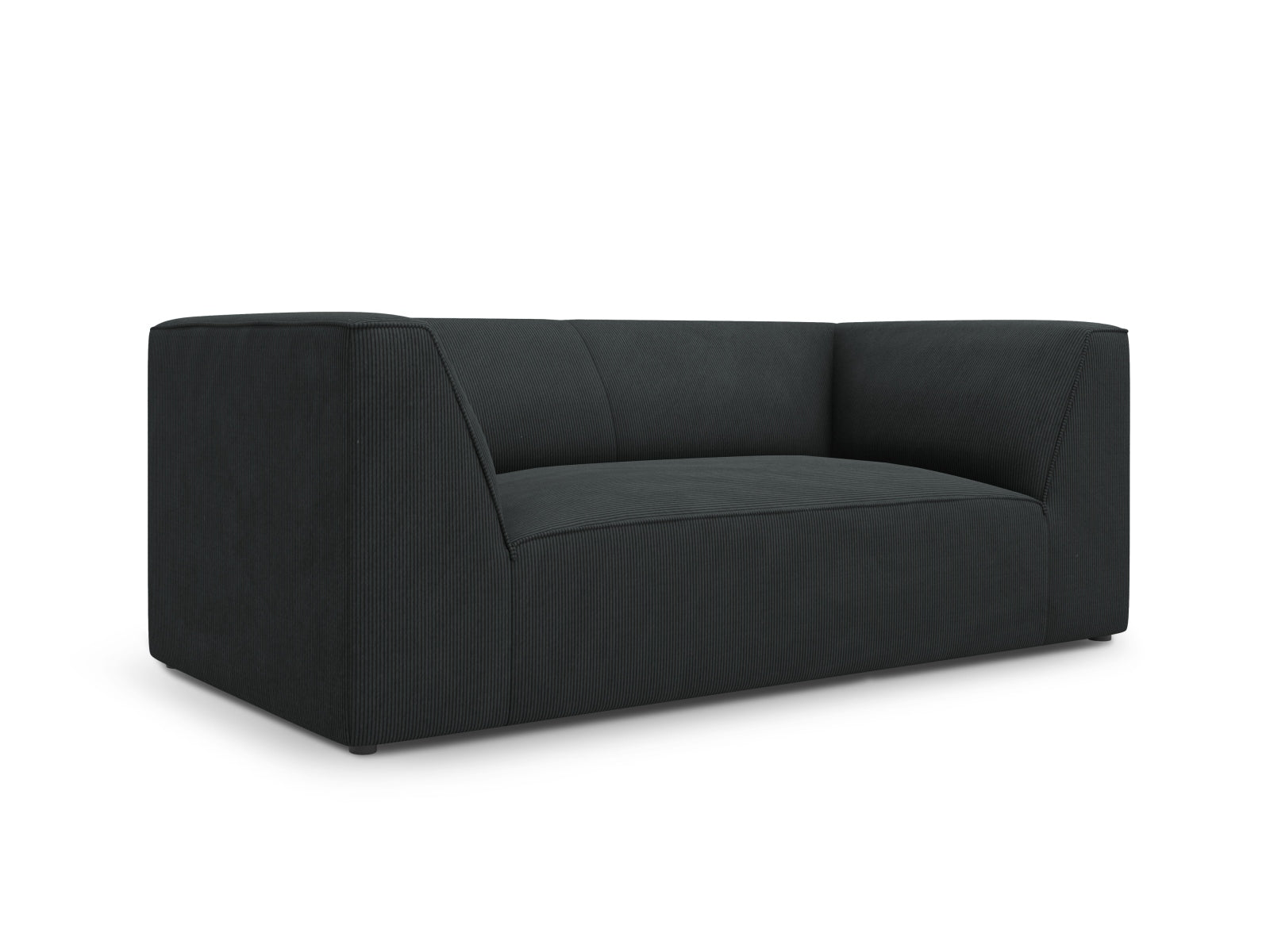 Sofa Cord Schwarz Ruby — Detailansicht