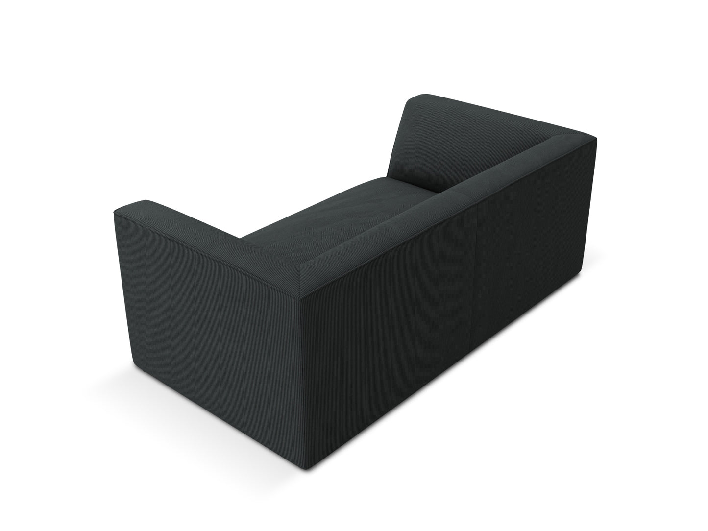 Sofa Cord Schwarz Ruby — Maße und Details