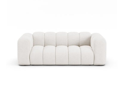 Sofa Bouclé Beige Lupine — White