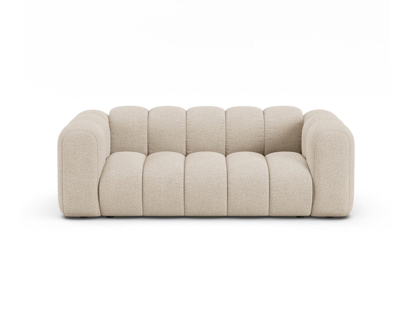 Sofa Bouclé Beige Lupine — Beige