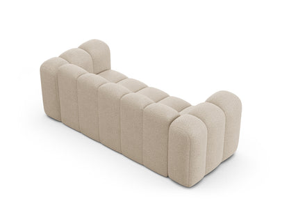 Sofa Bouclé Beige Lupine — Detailansicht