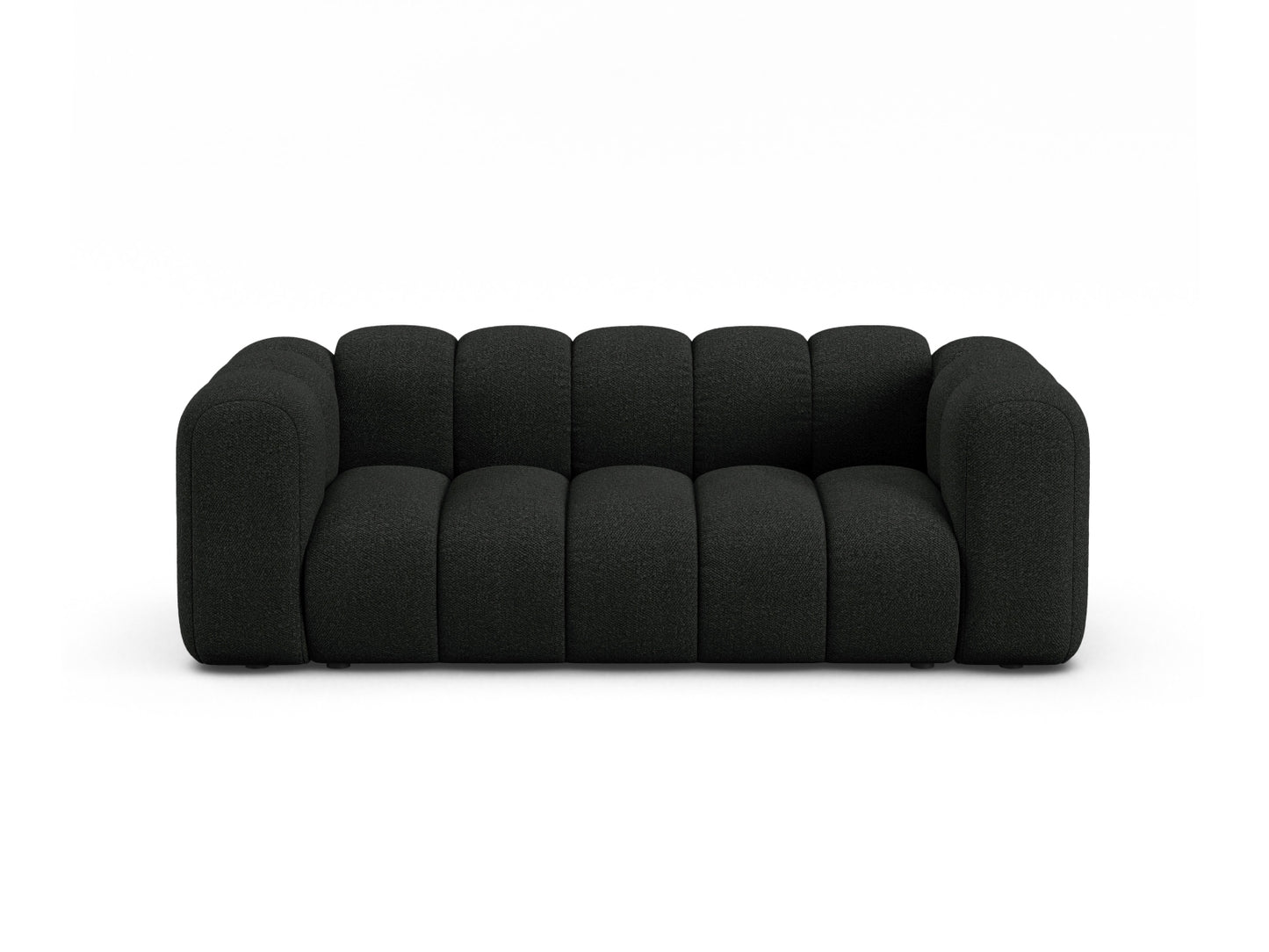Sofa Bouclé Beige Lupine — Black