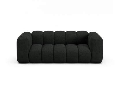 Sofa Bouclé Beige Lupine — Black
