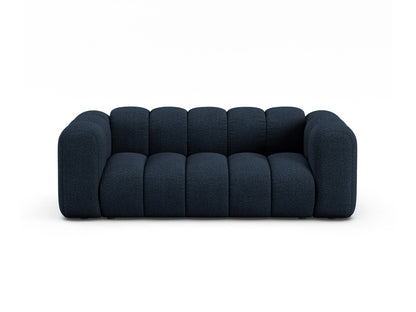 Sofa Bouclé Beige Lupine — Dark Blue