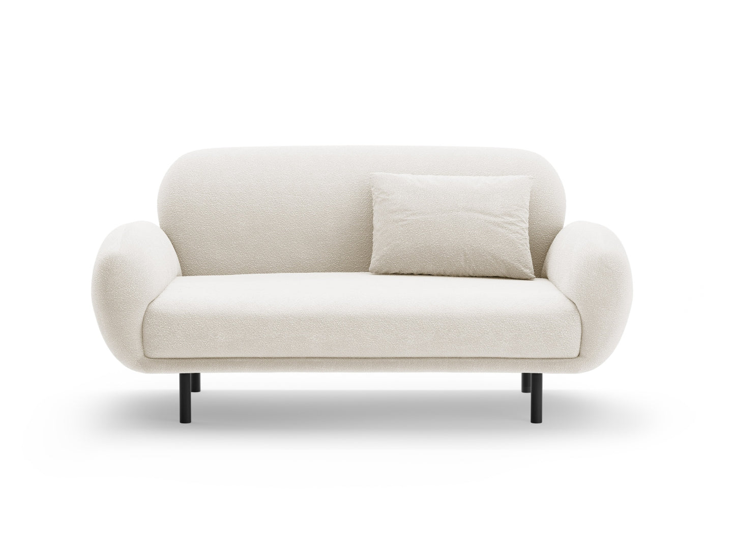 Poppy Sofa — White / 2 Seats
