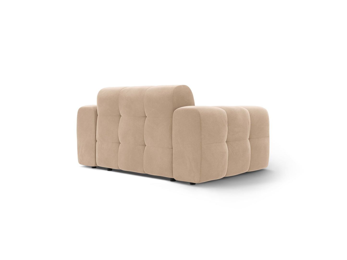 Sofa Samt Almond Beige Kendal — Maße und Details