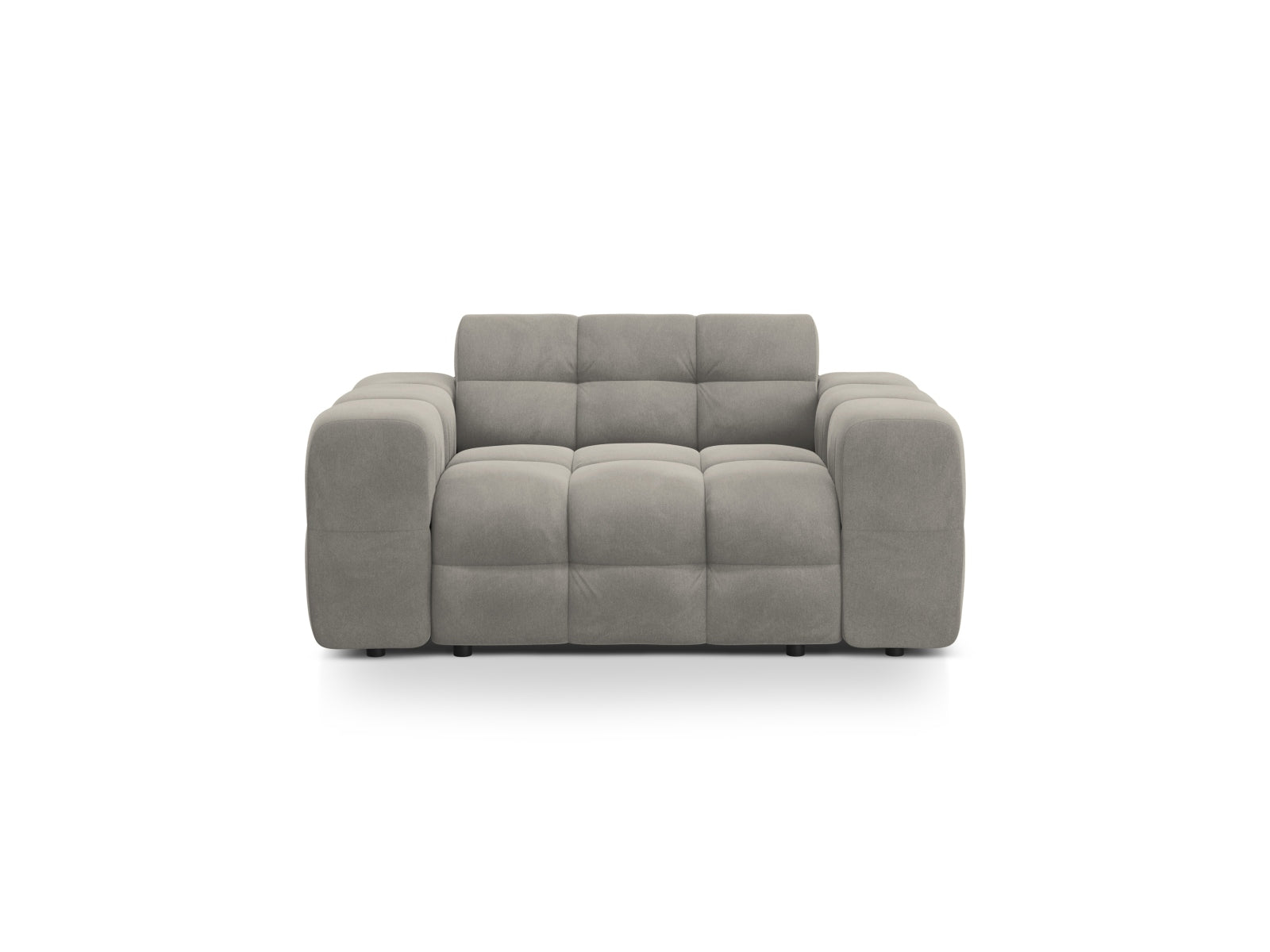 Kendal Sofa, 2 Seats, 156x103 cm — Dark Grey